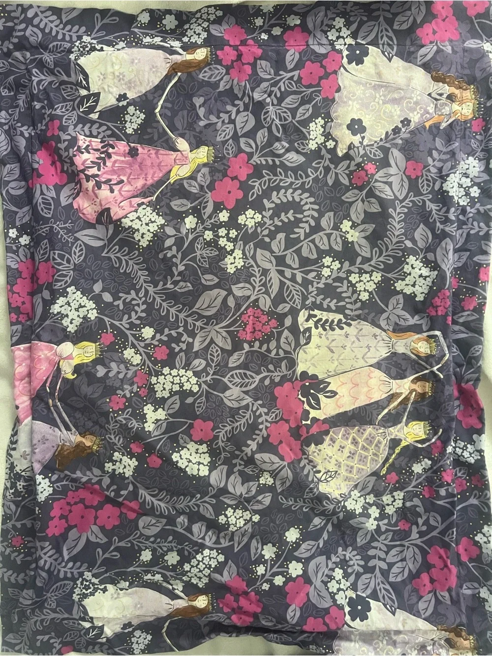 Pottery Barn Kids Sonja Princess Duvet Cover & 2 shams FULL/QUEEN